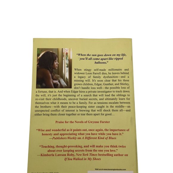 When The Sun Goes Down By Gwynne Forster Paperback 2010 Fiction Novel - Picture 6 of 11